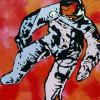 Astro in Pastel  2013
24 inches x 24 inches
Acrylic on canvas 
Private Collection